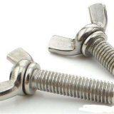 M3-M10 Screw Wing Nut Butterfly Screws Thumb Claw Hand Tighten Bolt Vis Inoxydable Tornillos Vida 304 Stainless Steel Inox DIN316 thumbnail-1