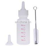 Hot Sale 50ml Pet Nurser Nursing Feeding Bottle Puppy Milk Feeder With Replace Nipples And Brush thumbnail-3