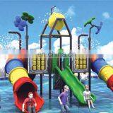 Best Quality Children Water Park Equipment Large Plastic Curved Playground Slides for Sale thumbnail-7