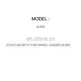 DIESEL ENGINE PARTS FAN BIG BORE SIZE 210101-00148 FIT FOR WHEEL LOADER DL505 thumbnail-1
