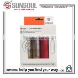 SUNSOUL Puncture Repair Liquid Tyre Sealant Inflator Co2 Bicycle Bag SC1603 thumbnail-1