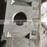 Special Shape Big Cement Refractory Casting Block for Sale