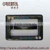 Polyester Belt Buckle With Acrylic Stone Square Shape Women thumbnail-1