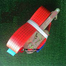 50mm x 5T Ratchet Tie Down With Double J Hooks thumbnail-3