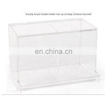 Clear Acrylic Packet Holder With Lip Alcohol Prep Pad Dispenser Acrylic Box