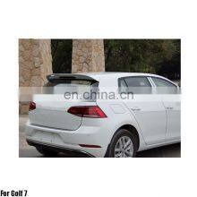 ABS Primer Painted Back LipSpoiler For Golf 7 Rear Spoiler thumbnail-2