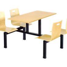 By-7002 Four-place Square Tube Dining Table