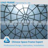 Light Prefabricated Steel Structure Space Frame BS Stained Glass Dome thumbnail-6