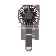 Personal Hand Free Electric Fan Rechargeable Battery Powered Pocket Fan 3 Wind Speeds Oscillating Portable USB Mini Handheld Fan thumbnail-1
