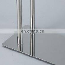Towel Stand Freestanding Towel Holder With With 2 Rails for Bathroom thumbnail-4