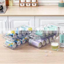 Double-layer Automatic Roll-off Beer Storage Refrigerator Coke Transparent Storage Box thumbnail-5