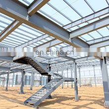 Low-cost Prefabricated Multi-storey Steel Structure Shopping Mall Hotel Hospital Office Building thumbnail-5
