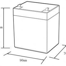 12V 12.8V6Ah Rechargeable Solar Energy Storge Lithium Ion Deep Cycle Lifepo4 Battery Packs thumbnail-2
