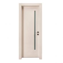 Full WPC Hollow DoorPolymer door matt white painting WPC door with width slots