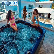 JOYEE New Garden Free Standing Aristech Acrylic 5 Persons adults Outdoor Hydro Whirlpool US sexy Balboa Spa Hot Tub For Sale