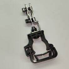 Double Self-locking Steel Wire Rope Hanging Common Clamp for 1-1/4 Radiating Cable thumbnail-1