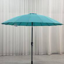 Factory Price Wholesale Outdoor 10FT Umbrella With Tilt And Crank Waterproof And Sunshade thumbnail-1