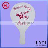 Barbie Pink Outdoor Game Mini Wooden Carbon Beach Racket With Beach Ball for Kids Wholesale
