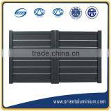 Slat Aluminium Hand Forged Gates; Aluminium Swing Gates; Aluminium Walkway Gates thumbnail-1