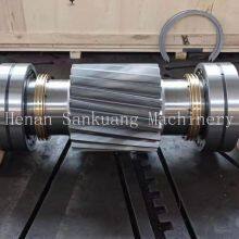 High Precision Ground Gear Spline Shaft With MTC 42CrMo4 Spline Shaft for Textile Machinery thumbnail-3
