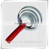 5 Loops Spiral Steel Curry Comb With Plastic Handle/reversible thumbnail-1