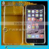 Transparent Waterproof Soft TPU Mobile Cell Phone Case Cover Sets for Apple for Iphone 6 Plus 5.5