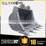 HOT Product HARDOX500 NM400 ISO-certified Excavator Reinforced Bucket for 1-80t Excavator thumbnail-3