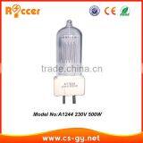 Professional 500w Power China Suppliers A1 244 High Quality Brand New for Spot Quartz Bulb 500W 230V Lamp thumbnail-1