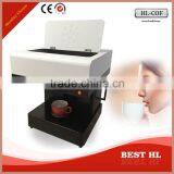 High quality coffee printer, round cup coffee printing machine,k cup coffee machine