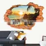 ALFOREVER the ocean style window wall decals