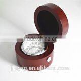 Modern Creative Decentround Wooden Table Clock for Promotion Gift thumbnail-1
