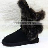 2016 HFUGG European Style fo Fur Snow Boots