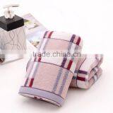 Hot Sale Good Qulity 100% Cotton Face Towel Wholesale Plaid Towel thumbnail-6