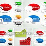Wholesale 2015 New Fashion High Quality Custom Various Color Wall Sticker thumbnail-1