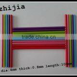 4X100MM Colorful Plastic Stick Lollipop for Candy