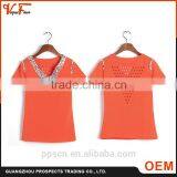 OEM Manufacturer Wholesale High Quality Knit Many Colors Available Women t Shirt