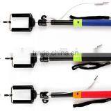 Wired Selfie-stick Monopod Selfie Stick With Cable