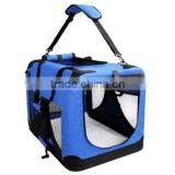 Folding Dog Crate With Mat thumbnail-1