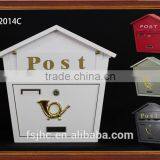 Foshan JHC-2014C Wall Mounted Mailbox/Unique Design Decorative Letterbox/LockablePostbox thumbnail-2