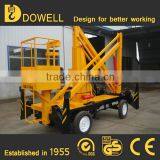 8-18m Customized Hydraulic Articulating Boom 16m Portable Bucket Lifts thumbnail-4