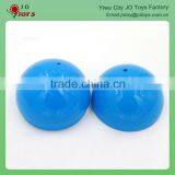 55mm Blue Color Plastic Empty Toy Capsule