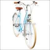 Custom branded old fashioned ladies city bicycle for netherlands market city bicycle