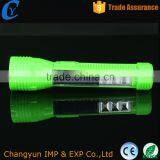 Solar Led Torch Flashlight Electronic Plastic Flashlight