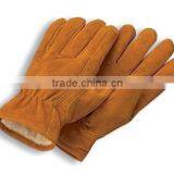 Yellow Freezer Gloves