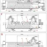 9SUB31 Standard Liquid Heaters, 76mm Diameter, Length 313mm, Heli-coiled Tubular Heaters thumbnail-3