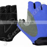 Synthetic Leather Summer Cycle Racing Gloves, Half Finger Cycle Gloves