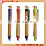 Colorful Bamboo Promotional Ball Pen, Environmental Protection Ball Pen Quality Choice thumbnail-5