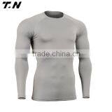 Wholesale Long Sleeve Compression Shirts Rash Guard thumbnail-6