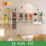 Home Decorative Floating Set Wall Shelf With Wall Cubes thumbnail-4