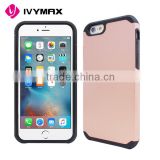 Fashion Hybrid Cell Phone Case Shell Cover Protective For iPhone 6/6S rose gold